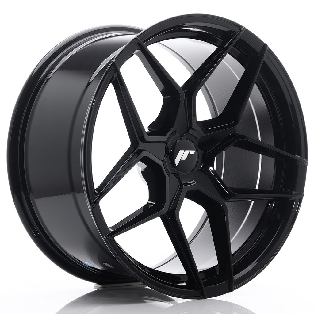 Cerchio in Lega JAPAN RACING JR34 19x9,5 ET20-40 5H con foratura su misura Gloss Black