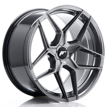 Load image into Gallery viewer, Cerchio in Lega JAPAN RACING JR34 19x9,5 ET20-40 5H con foratura su misura Hyper Black