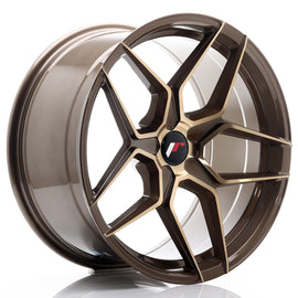 Cerchio in Lega JAPAN RACING JR34 19x9,5 ET20-40 5H con foratura su misura Platinum Bronze
