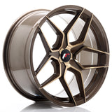 Cerchio in Lega JAPAN RACING JR34 19x9.5 ET20-40 5H con foratura su misura Platinum Bronze