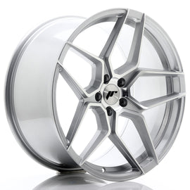 Cerchio in Lega JAPAN RACING JR34 20x10 ET40 5x120 Silver Machined Face