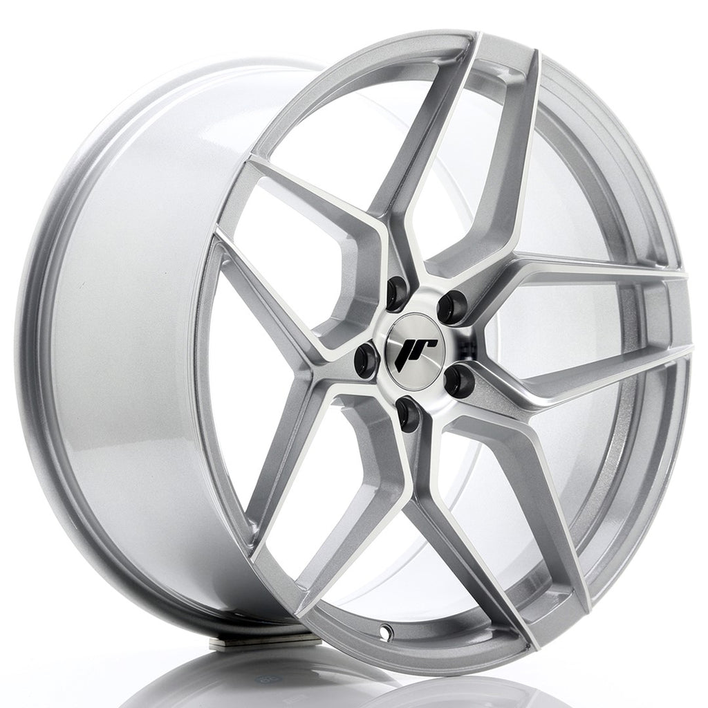 Cerchio in Lega JAPAN RACING JR34 20x10 ET40 5x112 Silver Machined Face