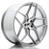 Cerchio in Lega JAPAN RACING JR34 20x10 ET40 5x112 Silver Machined Face