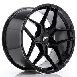 Cerchio in Lega JAPAN RACING JR34 20x10 ET20-40 5H con foratura su misura Gloss Black