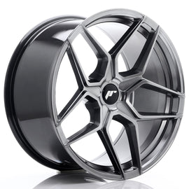 Cerchio in Lega JAPAN RACING JR34 20x10 ET20-40 5H con foratura su misura Hyper Black