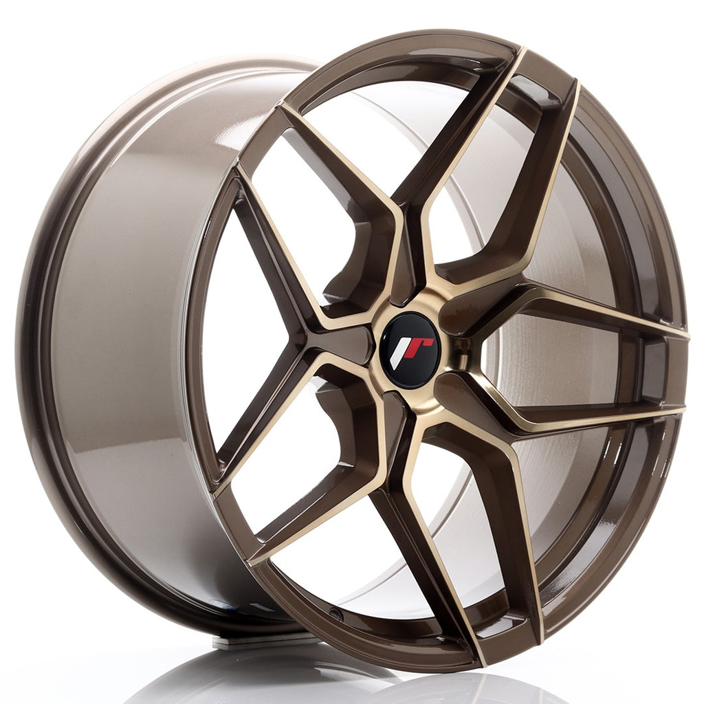 Cerchio in Lega JAPAN RACING JR34 20x10 ET20-40 5H con foratura su misura Platinum Bronze