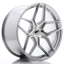 Load image into Gallery viewer, Cerchio in Lega JAPAN RACING JR34 20x10 ET20-40 5H con foratura su misura Silver Machined Face