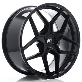 Cerchio in Lega JAPAN RACING JR34 20x9 ET20-40 5H con foratura su misura Gloss Black