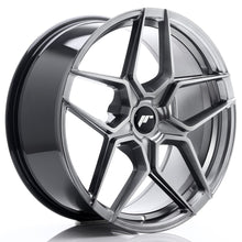 Load image into Gallery viewer, Cerchio in Lega JAPAN RACING JR34 20x9 ET20-40 5H con foratura su misura Hyper Black