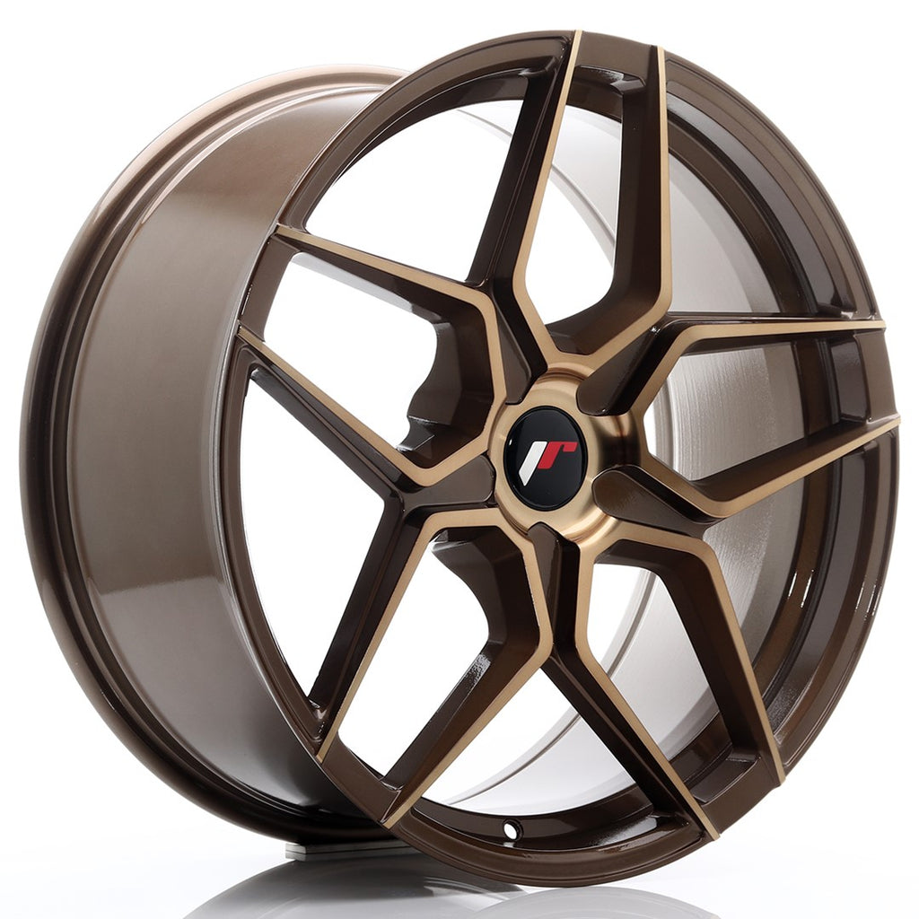 Cerchio in Lega JAPAN RACING JR34 20x9 ET20-40 5H con foratura su misura Platinum Bronze