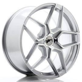 Cerchio in Lega JAPAN RACING JR34 20x9 ET20-40 5H con foratura su misura Silver Machined Face