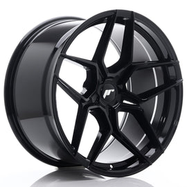 Cerchio in Lega JAPAN RACING JR34 20x10,5 ET20-35 5H con foratura su misura Gloss Black