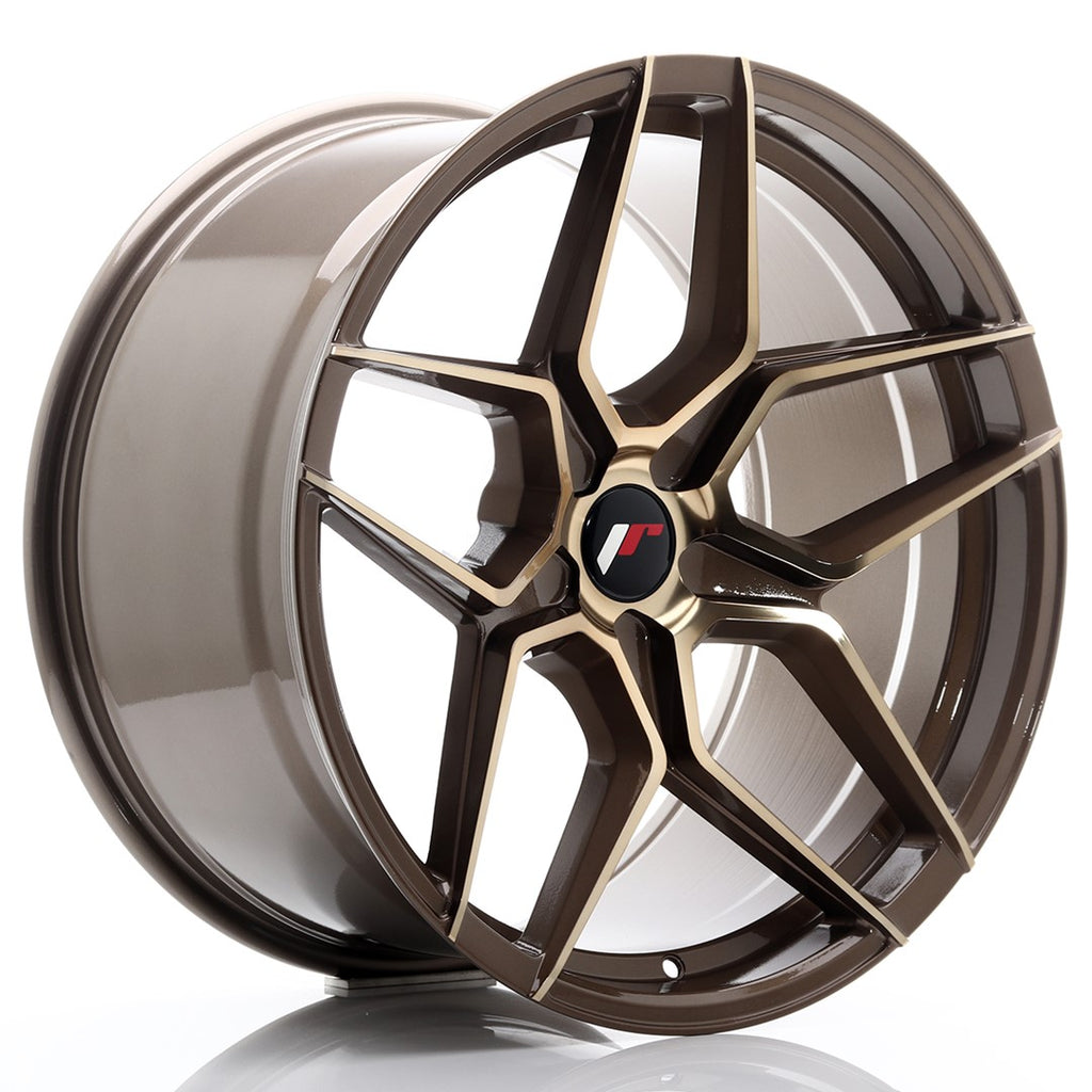 Cerchio in Lega JAPAN RACING JR34 20x10,5 ET20-35 5H con foratura su misura Platinum Bronze