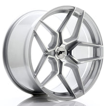 Load image into Gallery viewer, Cerchio in Lega JAPAN RACING JR34 20x10,5 ET20-35 5H con foratura su misura Silver Machined Face