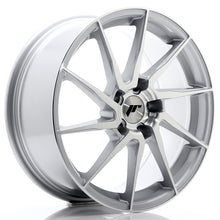 Carica l&#39;immagine nel visualizzatore di Gallery, Cerchio in Lega JAPAN RACING JR36 18x8 ET35 5x120 Silver Brushed Face