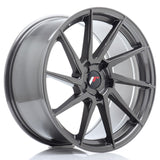 Cerchio in Lega JAPAN RACING JR36 19x9.5 ET20-45 5H con foratura su misura Hyper Gray