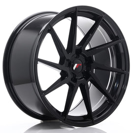 Cerchio in Lega JAPAN RACING JR36 20x10 ET20-45 5H con foratura su misura Gloss Black