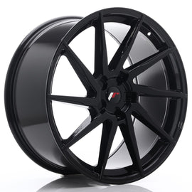 Cerchio in Lega JAPAN RACING JR36 22x10,5 ET15-55 5H con foratura su misura Gloss Black