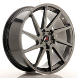 Cerchio in Lega JAPAN RACING JR36 23x10 ET30-55 5H con foratura su misura Hyper Black