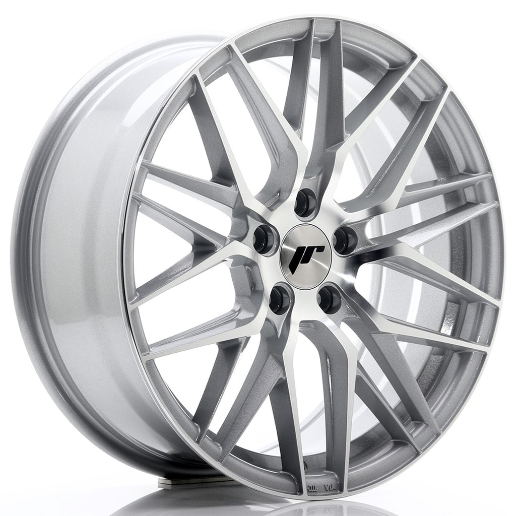 Cerchio in Lega JAPAN RACING JR28 18x7,5 ET40 5x112 Silver Machined Face