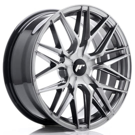 Cerchio in Lega JAPAN RACING JR28 18x7.5 ET20-40 con foratura su misura Hyper Black