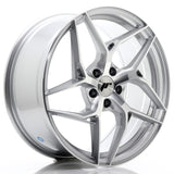 Cerchio in Lega JAPAN RACING JR35 19x8.5 ET35 5x120 Silver Machined Face