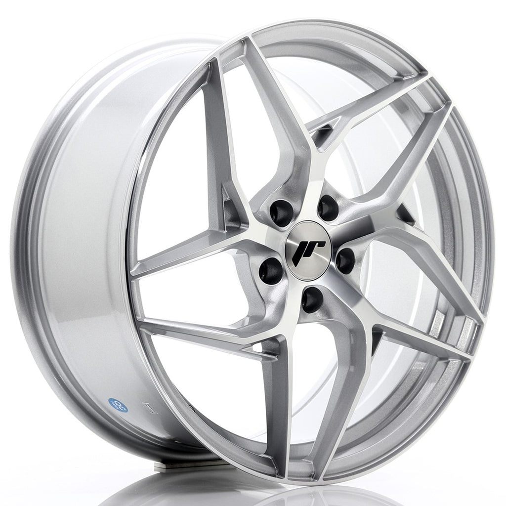 Cerchio in Lega JAPAN RACING JR35 19x8.5 ET45 5x112 Silver Machined Face