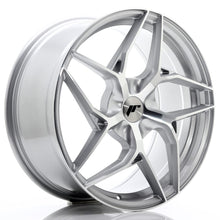 Load image into Gallery viewer, Cerchio in Lega JAPAN RACING JR35 19x8,5 ET20-45 5H con foratura su misura Silver Machined Face