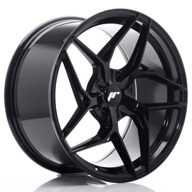 Cerchio in Lega JAPAN RACING JR35 19x9,5 ET20-45 5H con foratura su misura Gloss Black