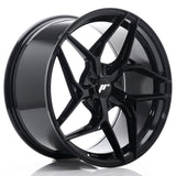 Cerchio in Lega JAPAN RACING JR35 19x9.5 ET20-45 5H con foratura su misura Gloss Black