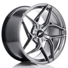 Load image into Gallery viewer, Cerchio in Lega JAPAN RACING JR35 19x9,5 ET20-45 5H con foratura su misura Hyper Black