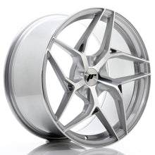 Load image into Gallery viewer, Cerchio in Lega JAPAN RACING JR35 19x9,5 ET20-45 5H con foratura su misura Silver Machined Face