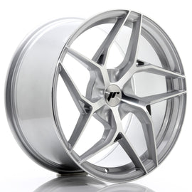 Cerchio in Lega JAPAN RACING JR35 19x9,5 ET20-45 5H con foratura su misura Silver Machined Face