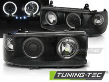 Carica l&#39;immagine nel visualizzatore di Gallery, Fari Anteriori TOYOTA LAND CRUISER FJ 80 90-97 BLACK