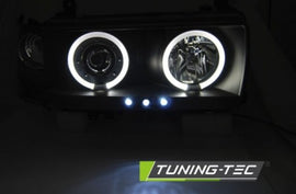 Fari Anteriori TOYOTA LAND CRUISER FJ 80 90-97 BLACK