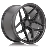 Cerchio in Lega CONCAVER CVR2 20x8.5 ET20-45 con foratura su misura Carbon Graphite