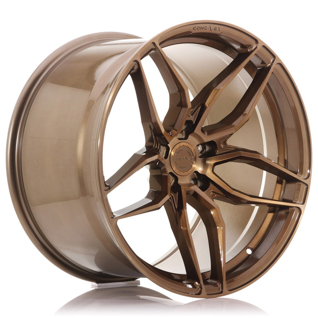 Cerchio in Lega CONCAVER CVR3 19x9,5 ET20-45 con foratura su misura Brushed Bronze
