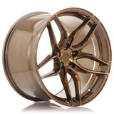 Cerchio in Lega CONCAVER CVR3 20x10 ET35 5x120 Brushed Bronze