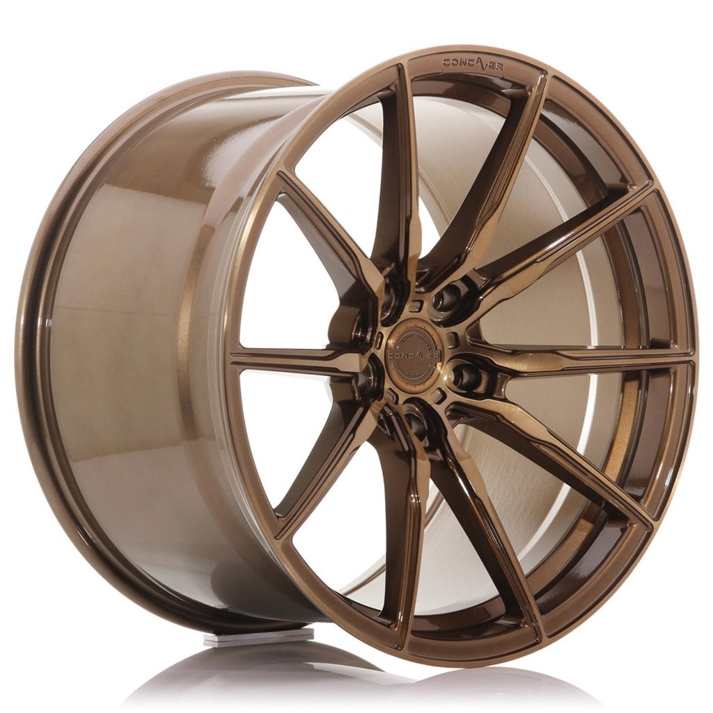 Cerchio in Lega CONCAVER CVR4 19x8.5 ET20-45 con foratura su misura Brushed Bronze