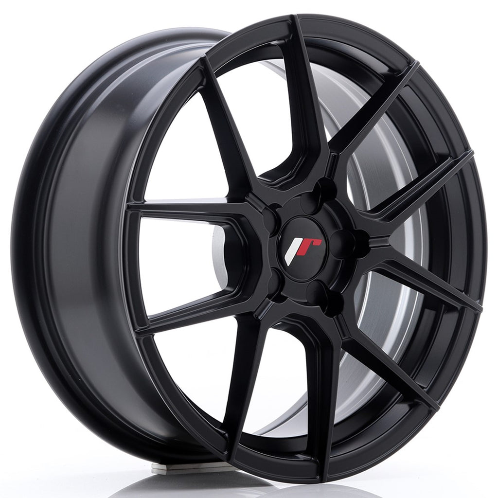 Cerchio in Lega JAPAN RACING JR30 17x7 ET20-40 5H con foratura su misura Matt Black