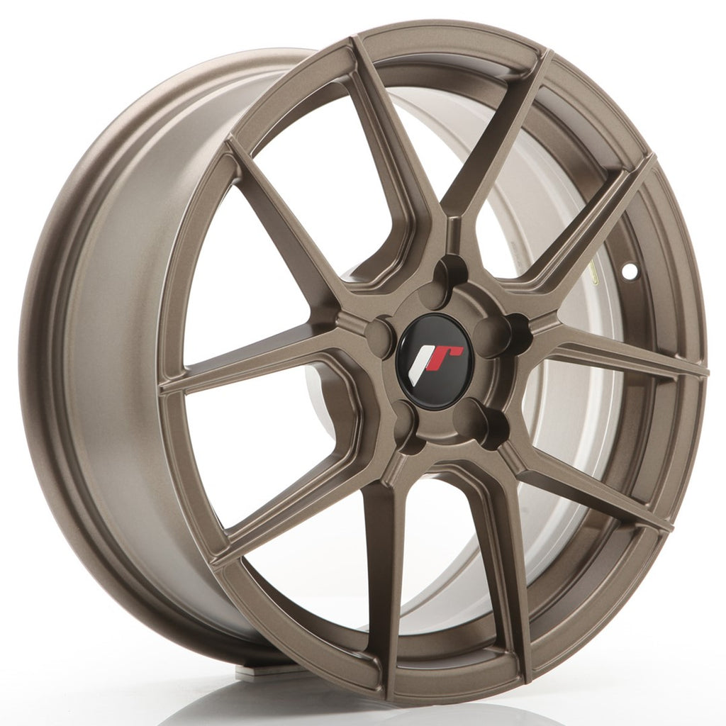 Cerchio in Lega JAPAN RACING JR30 17x7 ET20-40 5H con foratura su misura Matt Bronze