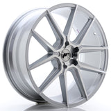 Cerchio in Lega JAPAN RACING JR30 21x9 ET20-40 5H con foratura su misura Silver Machined Face