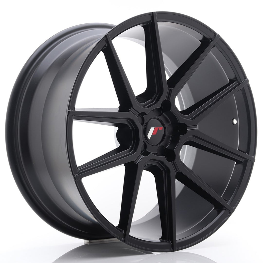 Cerchio in Lega JAPAN RACING JR30 21x10.5 ET15-45 5H con foratura su misura Matt Black