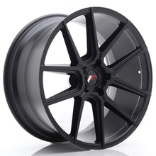 Carica l&#39;immagine nel visualizzatore di Gallery, Cerchio in Lega JAPAN RACING JR30 21x10.5 ET15-45 5H con foratura su misura Matt Black