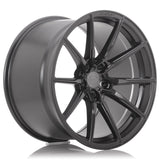 Cerchio in Lega CONCAVER CVR4 20x9.5 ET22-44 con foratura su misura Carbon Graphite