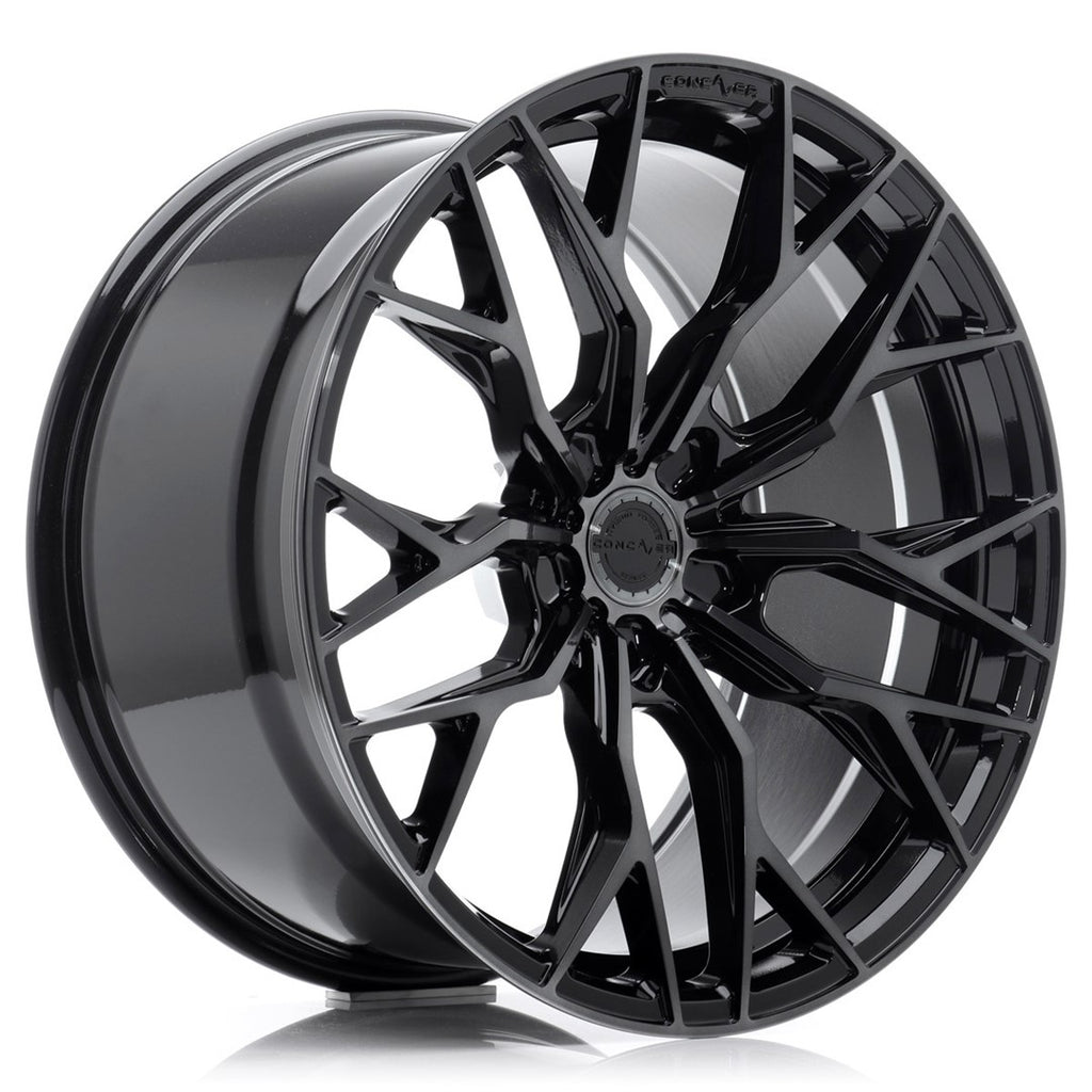 Cerchio in Lega CONCAVER CVR1 21x10.5 ET10-46 con foratura su misura Double Tinted Black