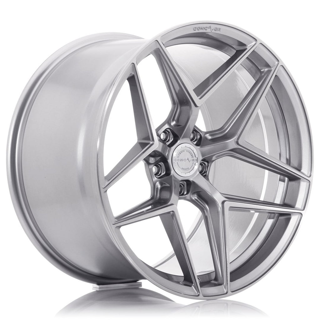 Cerchio in Lega CONCAVER CVR2 22x9,5 ET14-60 con foratura su misura Brushed Titanium
