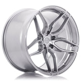 Cerchio in Lega CONCAVER CVR3 21x10.5 ET10-46 con foratura su misura Brushed Titanium