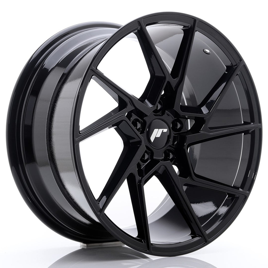 Cerchio in Lega JAPAN RACING JR33 19x9.5 ET35 5x120 Glossy Black