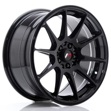 Load image into Gallery viewer, Cerchio in Lega JAPAN RACING JR11 17x8.25 ET35 5x100/114.3 Glossy Black